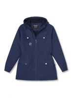 W09110SF-NN241 Куртка ветрозащитная на флисовой подкладке женская (синий/синий)