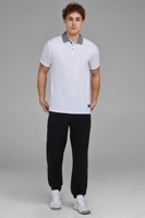 M13220G-WW241 Рубашка поло мужская (белый/белый)