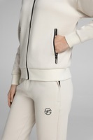 W04110SF-SS241 Куртка тренировочная женская (бежевый/бежевый)